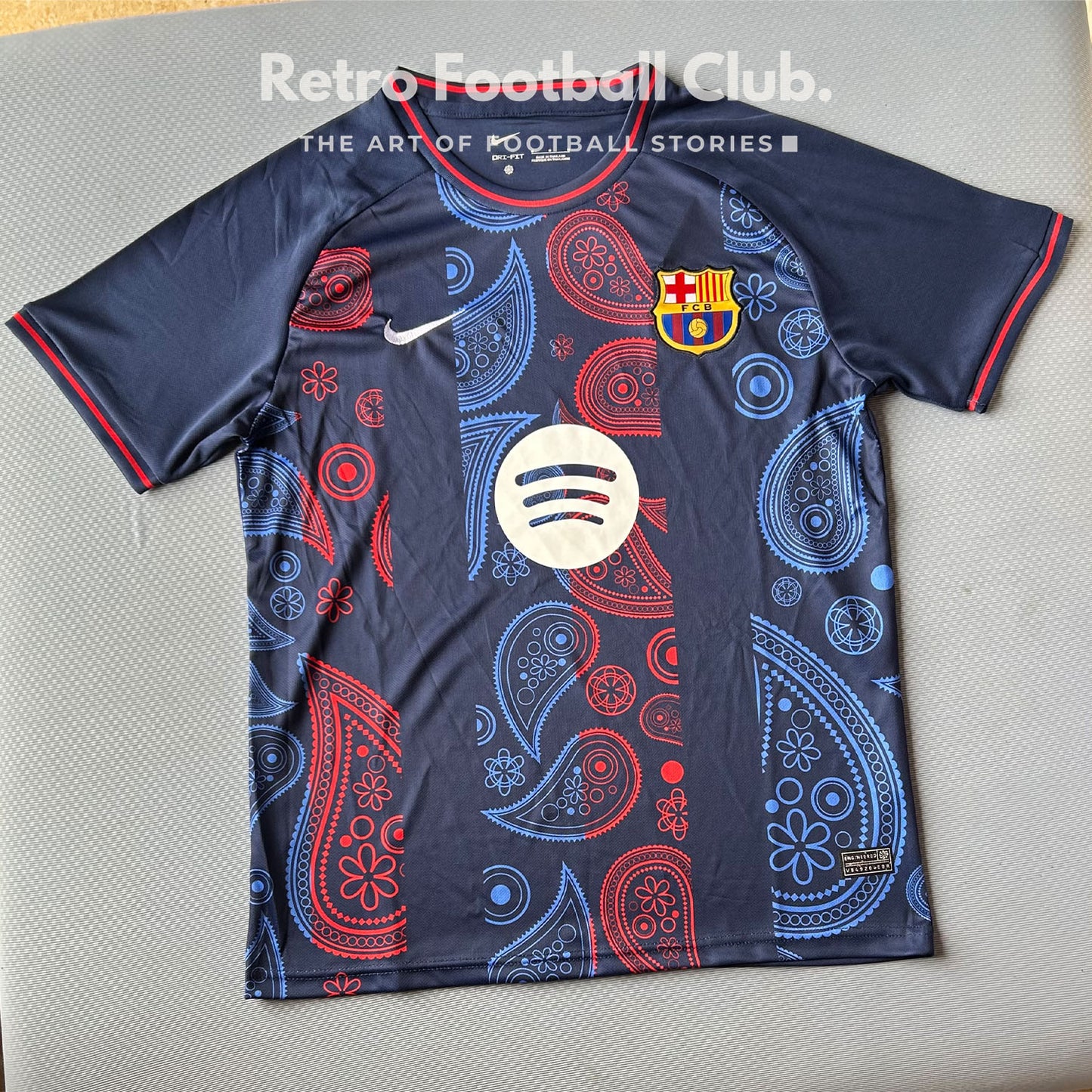 Barça Bandana Navy – Blaugrana Culture Drop