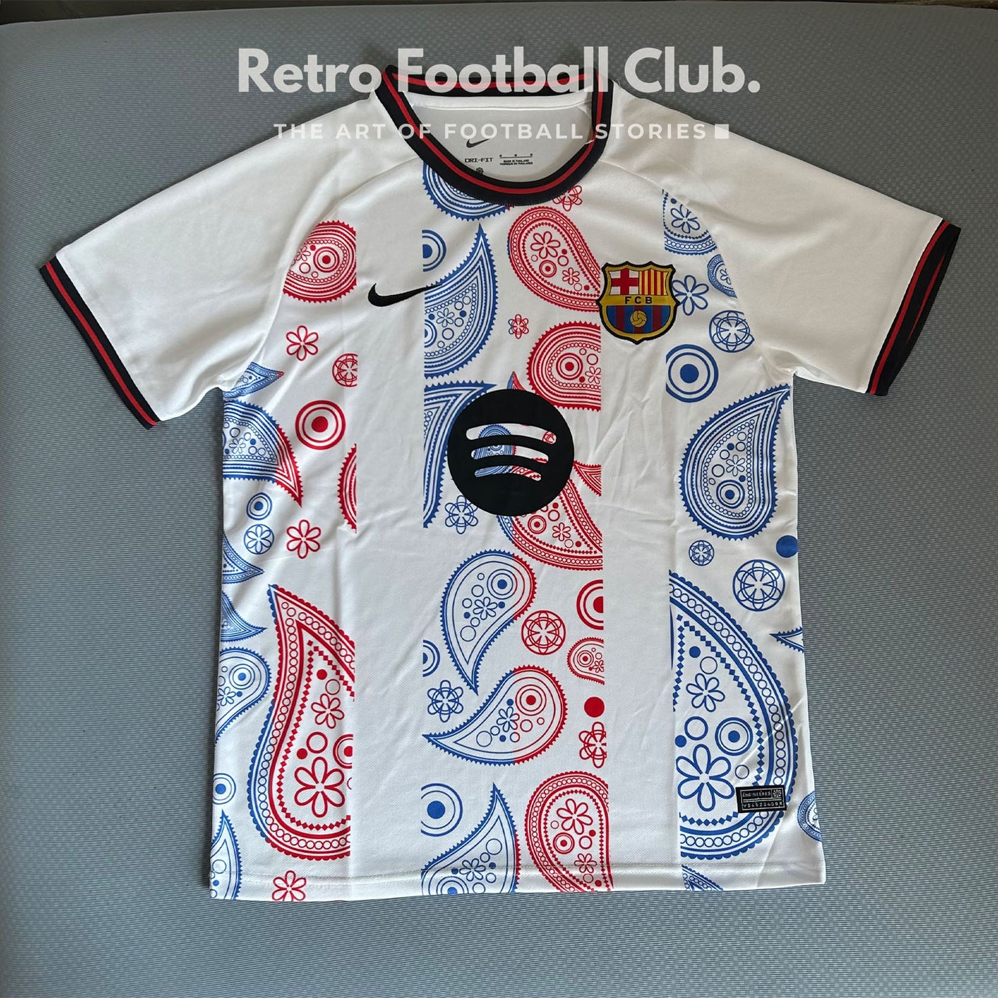 Barça Bandana White – Catalan Spirit Jersey