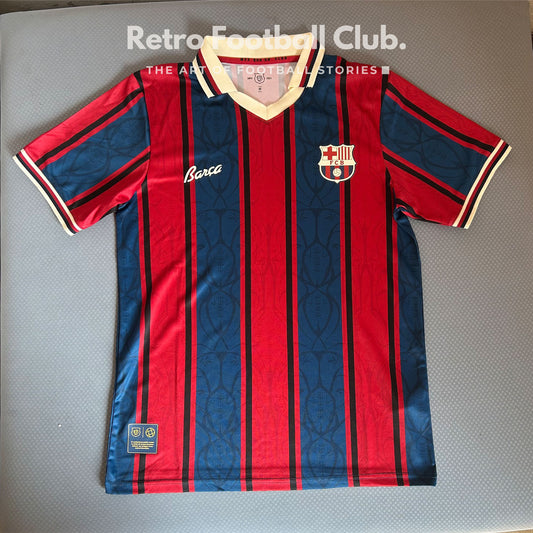 Barça Heritage Stripes – Retro Kings Jersey